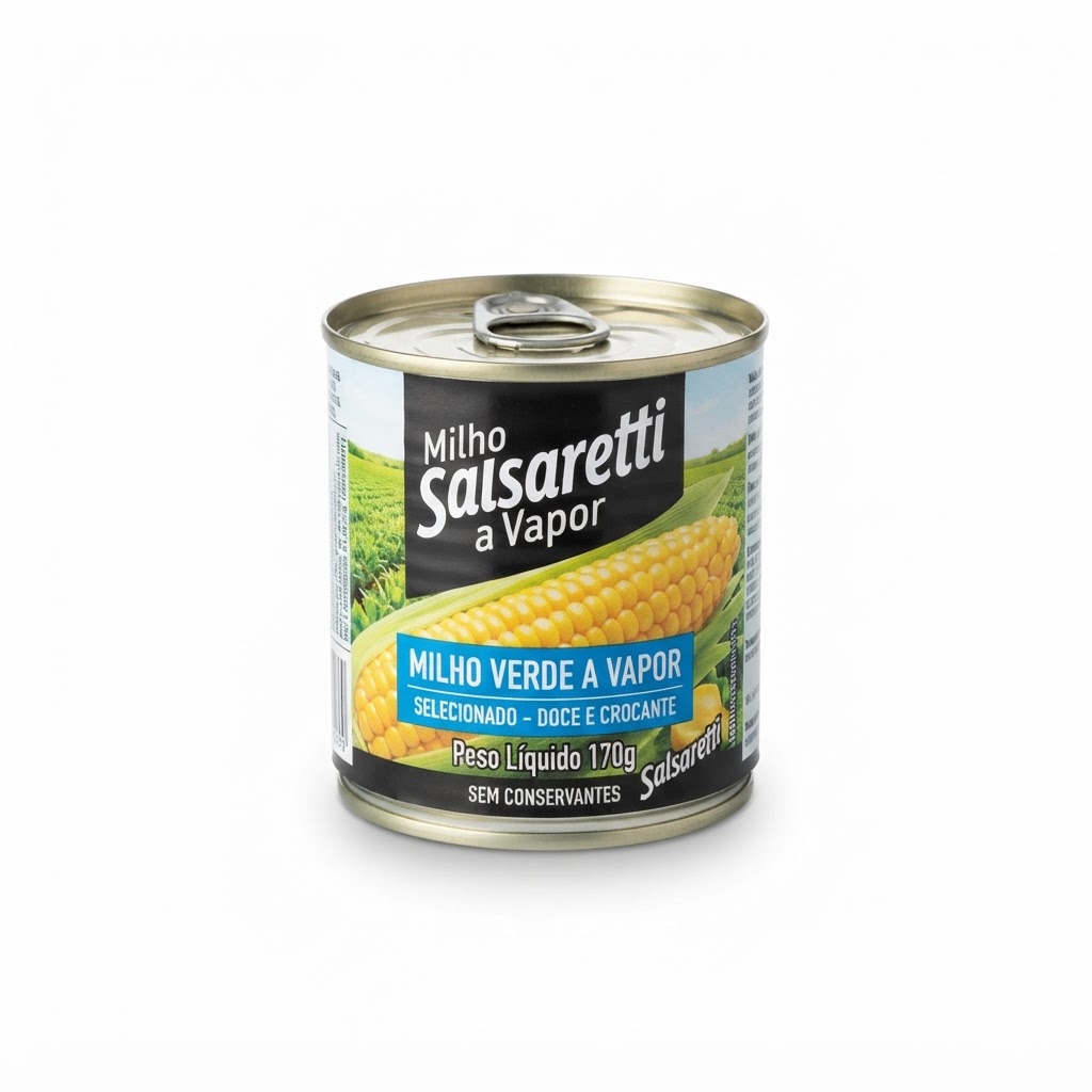 Milho Verde a Vapor Salsaretti Lt. 170g