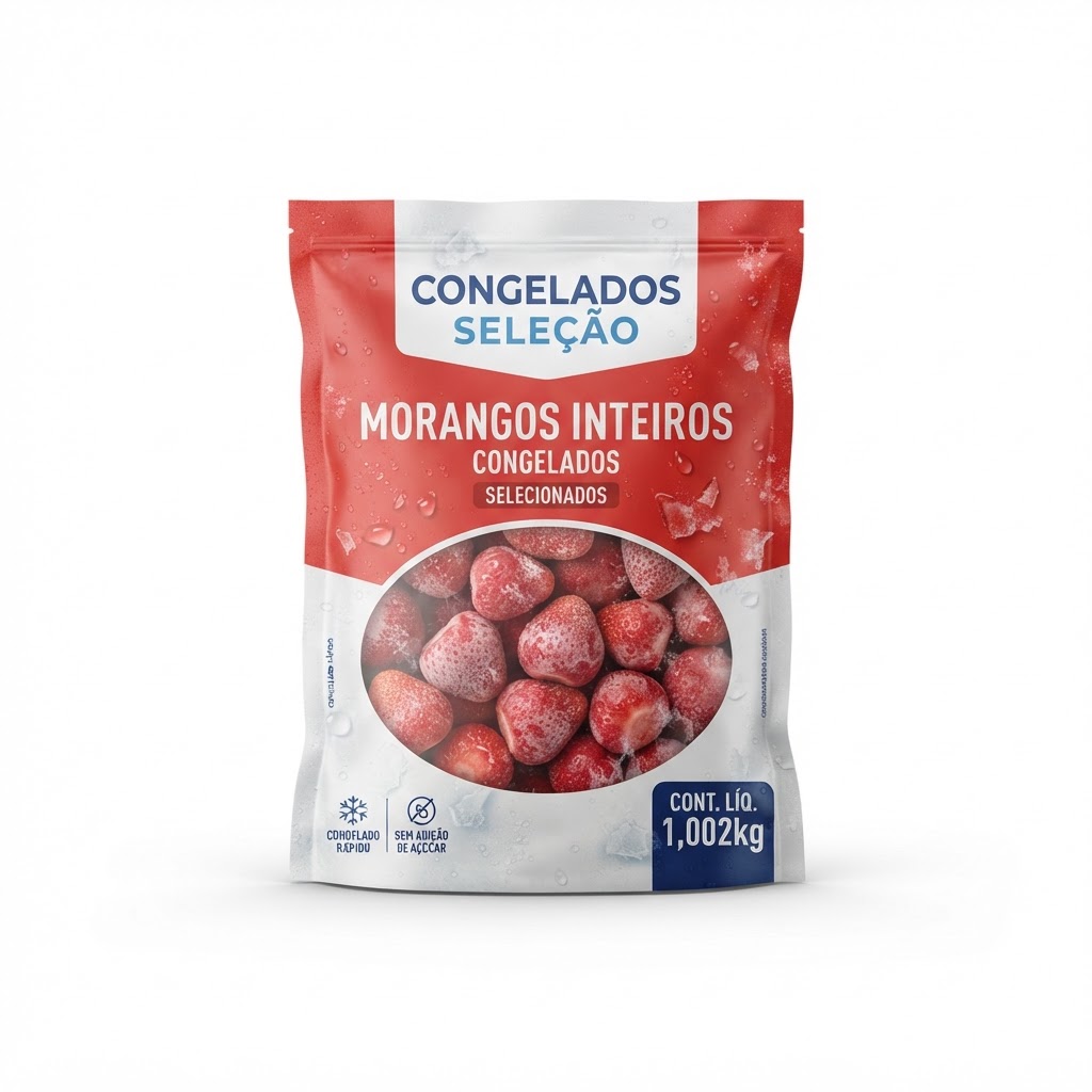 Morangos BH Cong. Pcte. 1,002kg