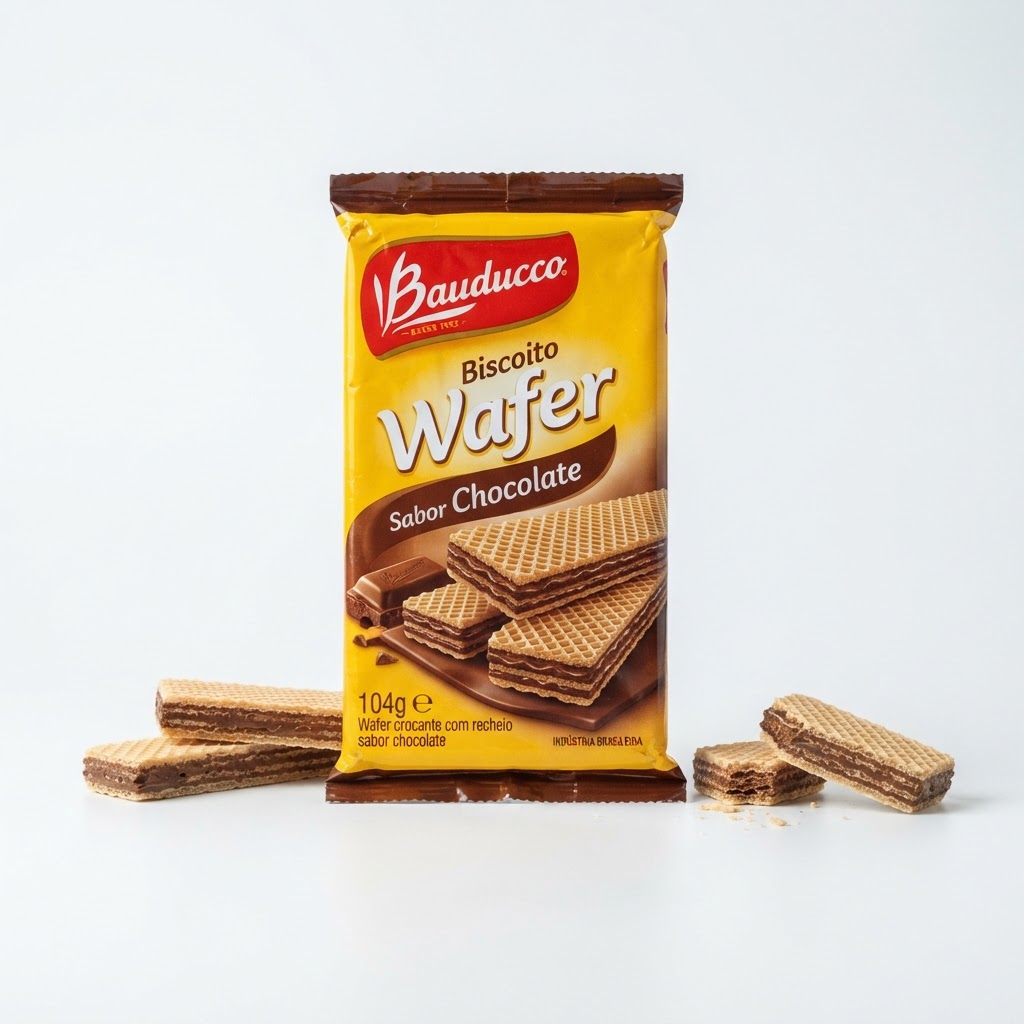 Biscoito Wafer Bauducco 92g/104g