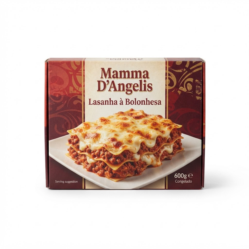Lasanha Mamma D'Alva Cong. Pcte. 600g