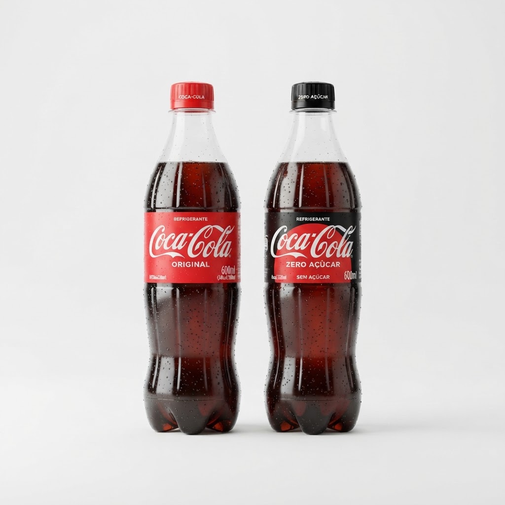 Refrigerante Coca-Cola Trad./Zero Pet 600ml