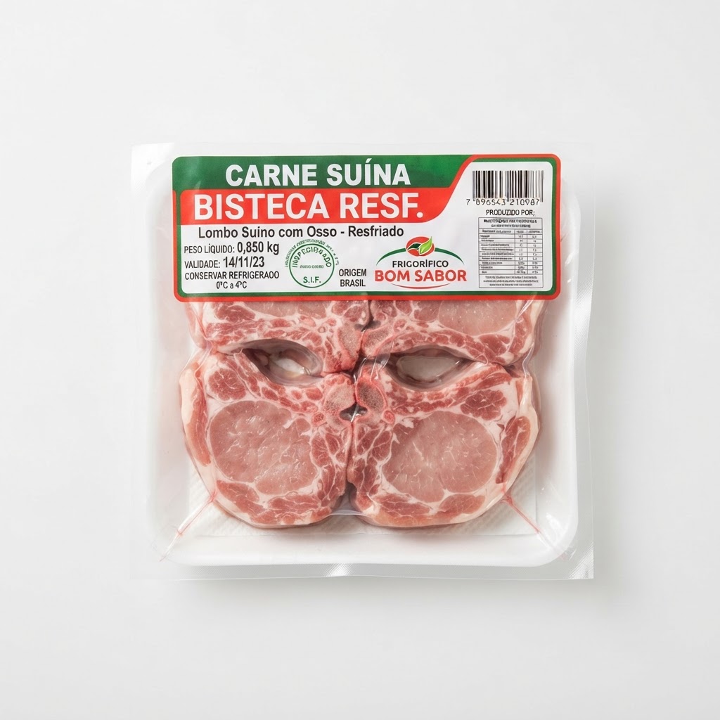 Carne Suína Bisteca Resf.