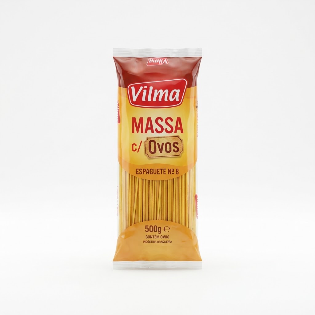 Massa c/ Ovos Vilma 500g