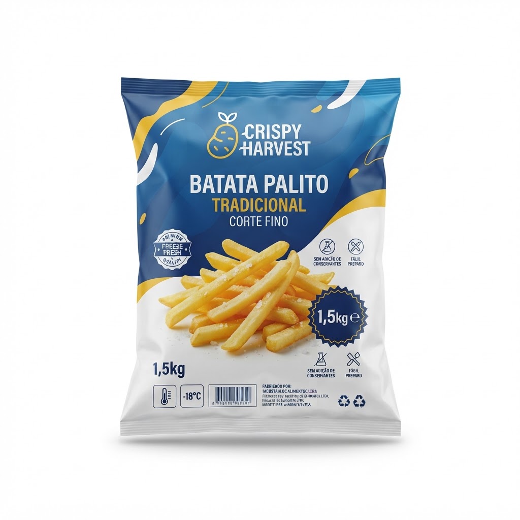 Batata Palito Newbraz 1,5Kg Congelada