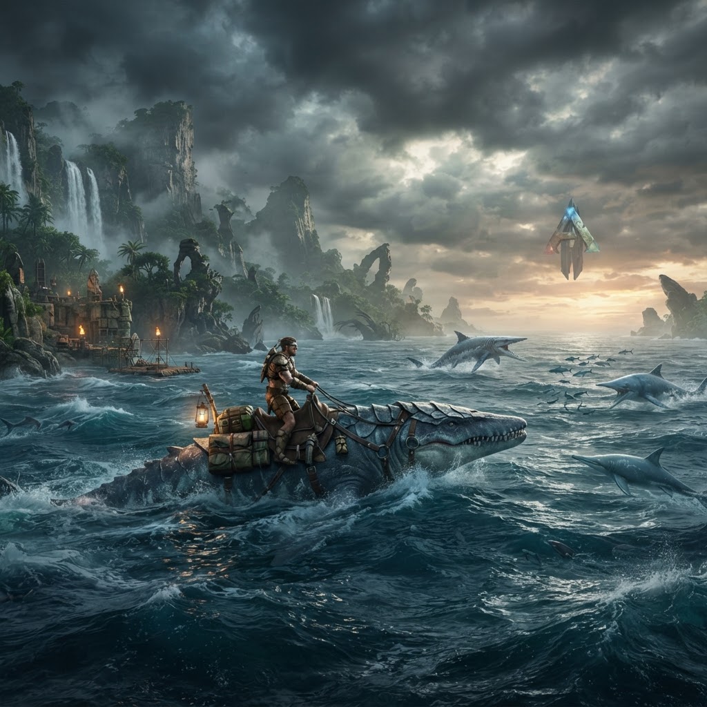 Mastering the Tides: Navigating the New Ocean Frontiers in ARK: Survival Ascended