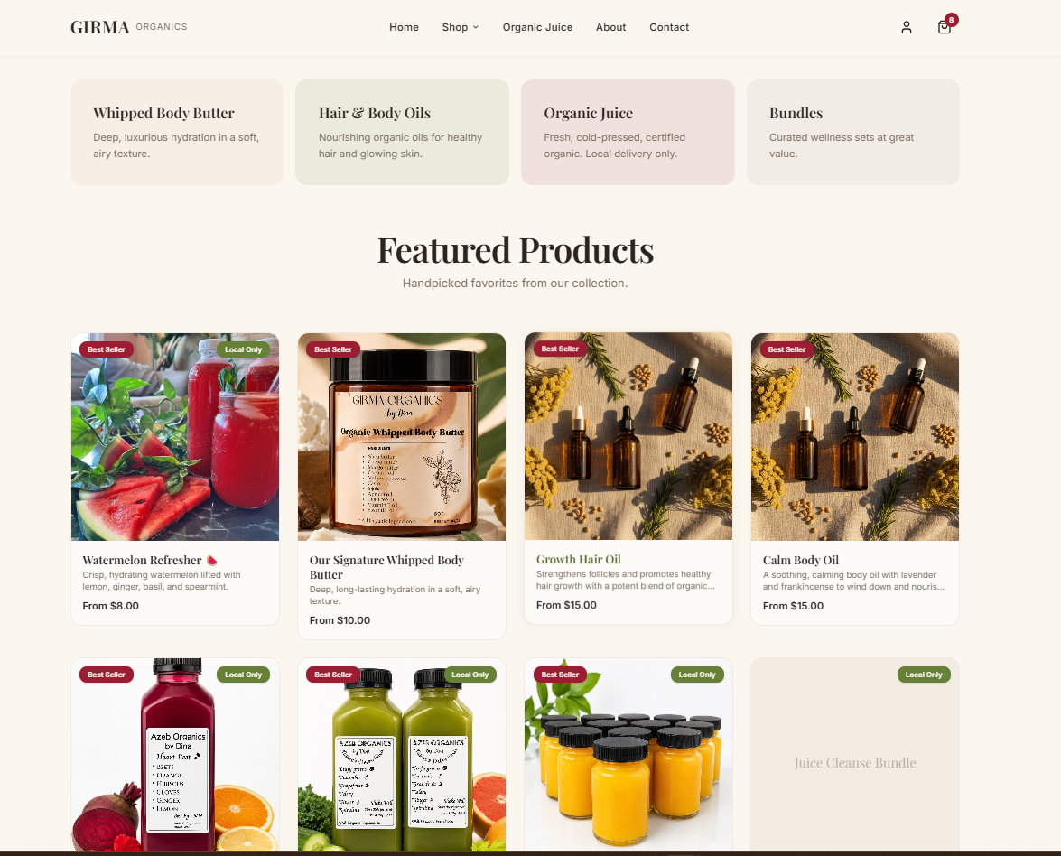 Girma Organics project