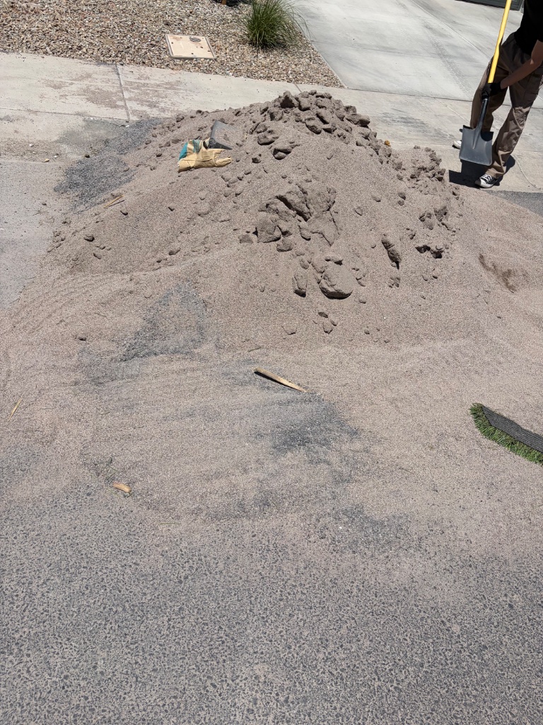 Hand-Loading Dirt & Soil
