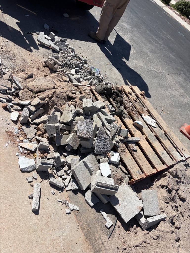 Concrete Rubble Haul-Off