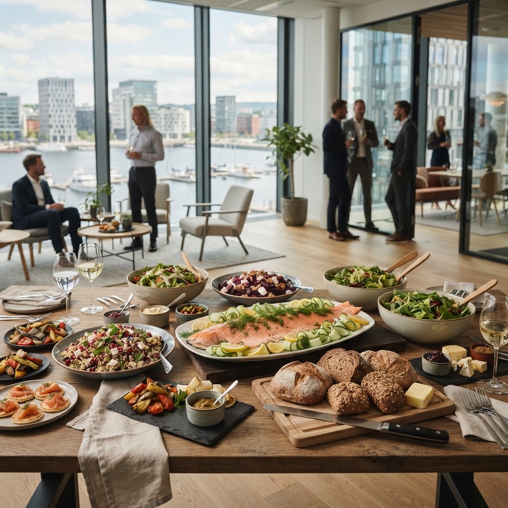 Profesjonell catering til bedriftsarrangement i Vestfold