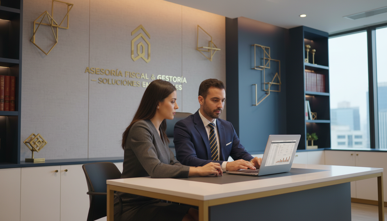 Asesoría profesional moderna con tecnología