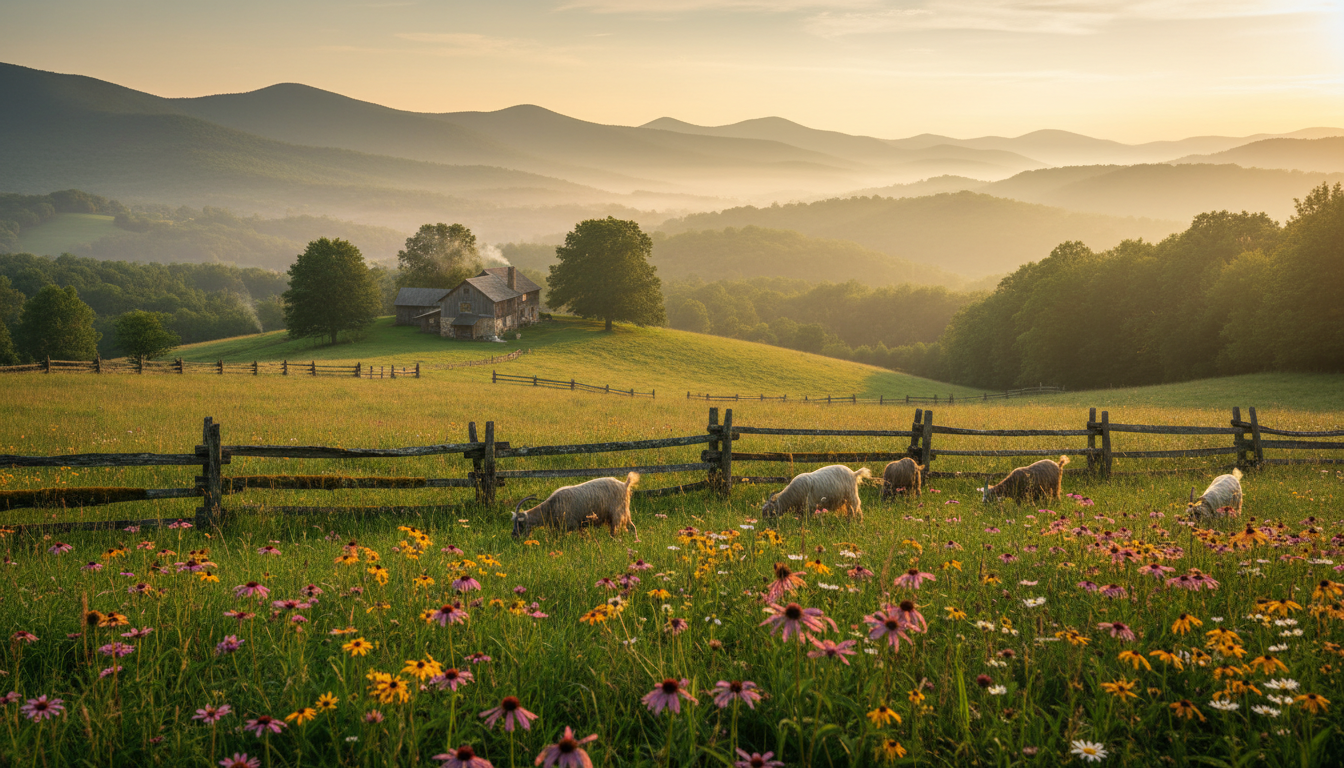 Pocono Mountains landscape