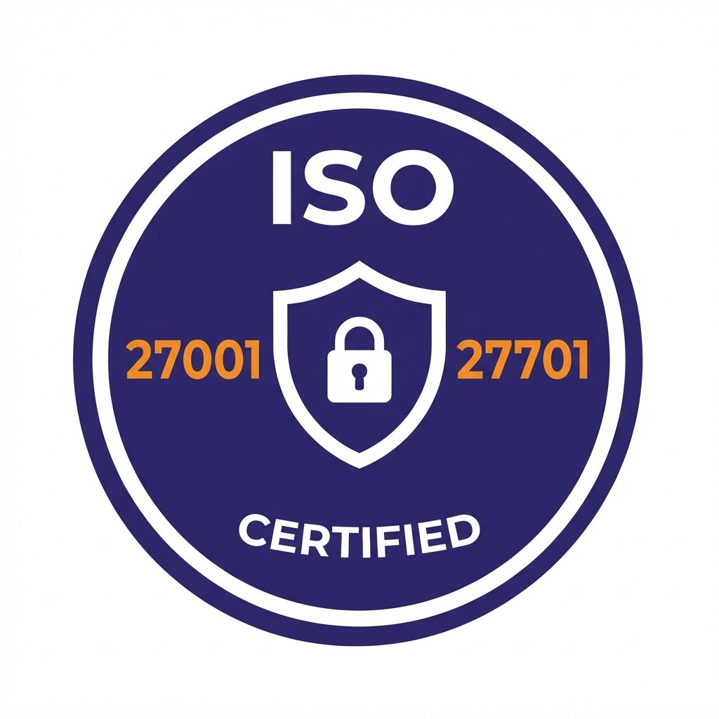 ISO 27001 / 27701 Certification Badge