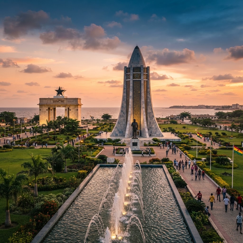 Kwame Nkrumah Memorial Park, Accra Ghana