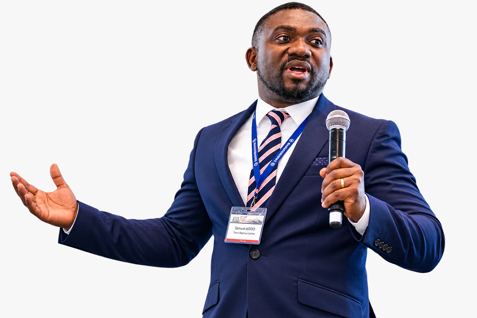 Apostle Samuel Aidoo speaking