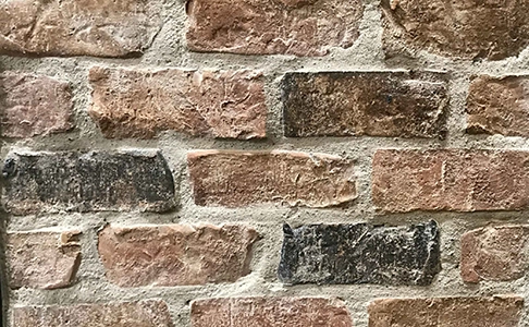 Rustic Autumn thin brick veneer