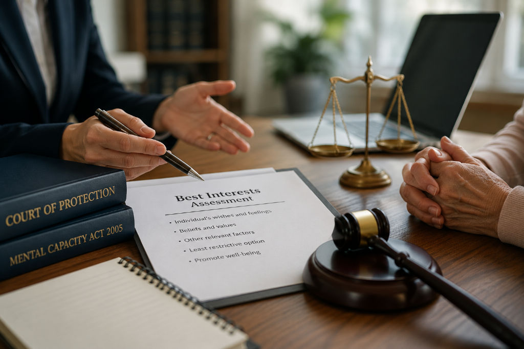 Court of Protection: Key Considerations for Best Interests Decisions