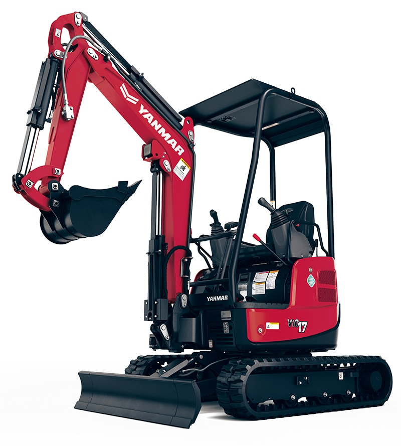 Yanmar ViO-17 mini excavator