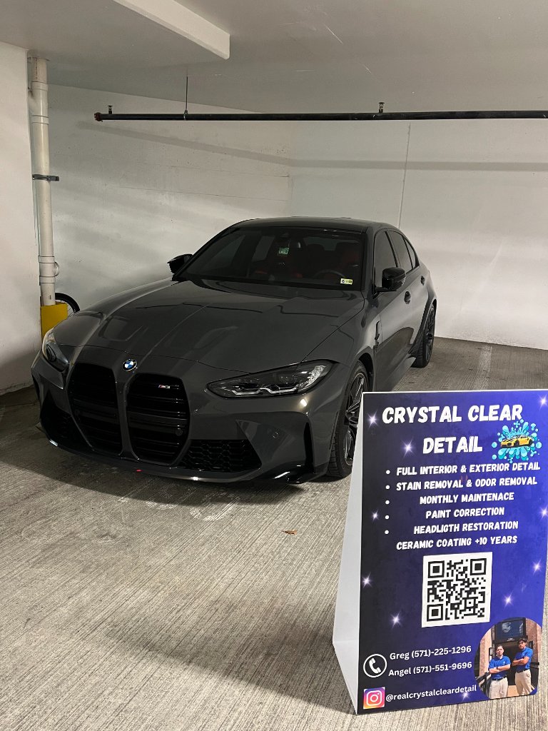 Ceramic coating application result
