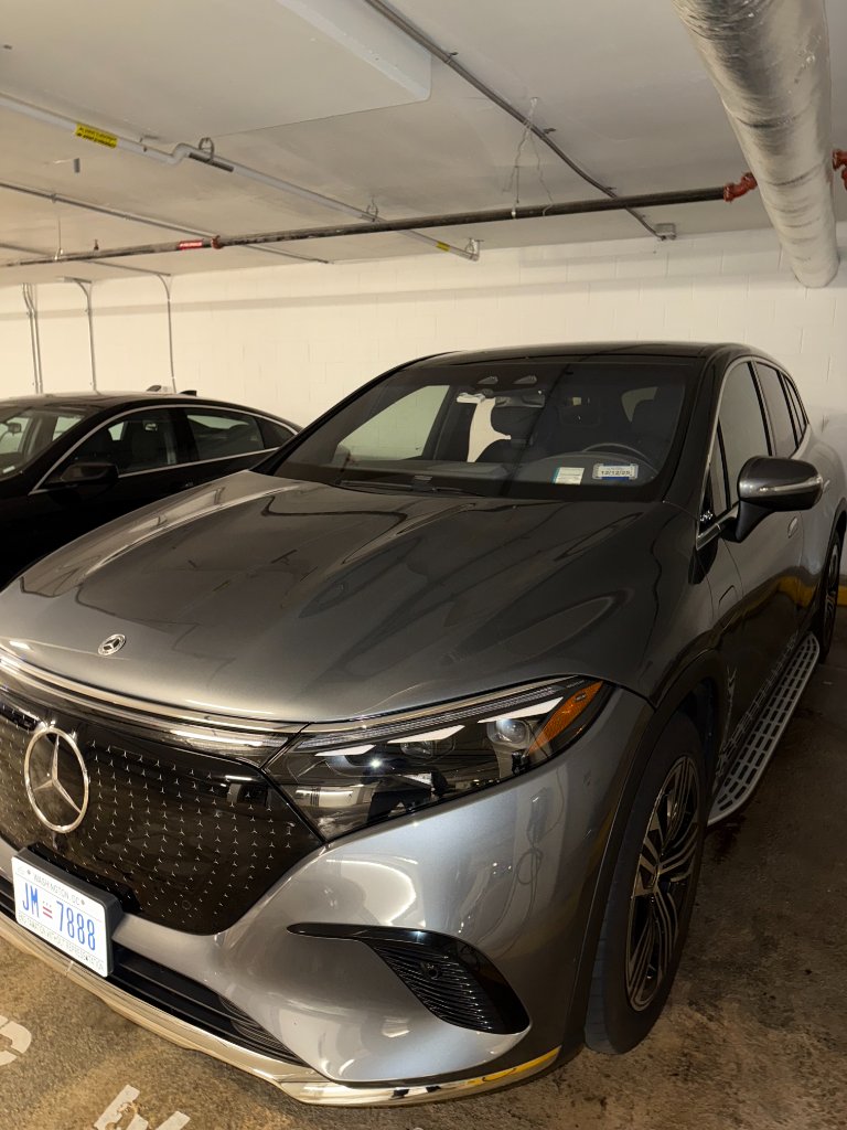 Before and after SUV