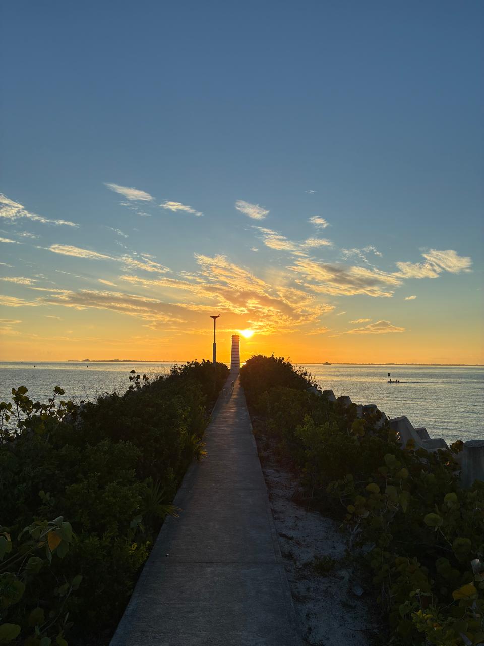 Paseo al atardecer