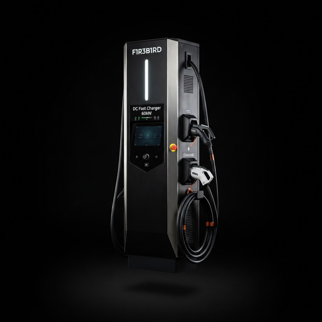 F1R3B1RD DC Fast Charging Station (60kW CCS + CHAdeMO)