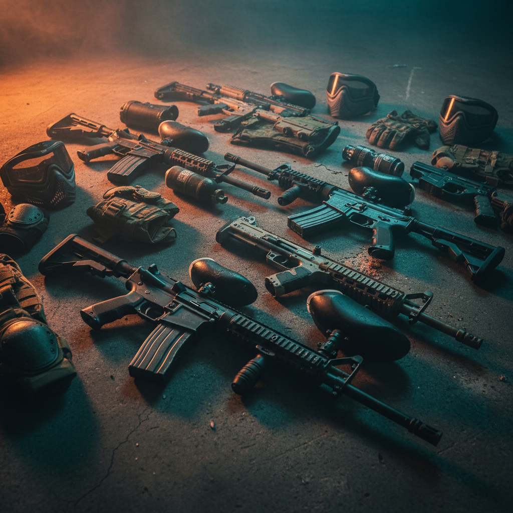 PAINTBALL GUNS