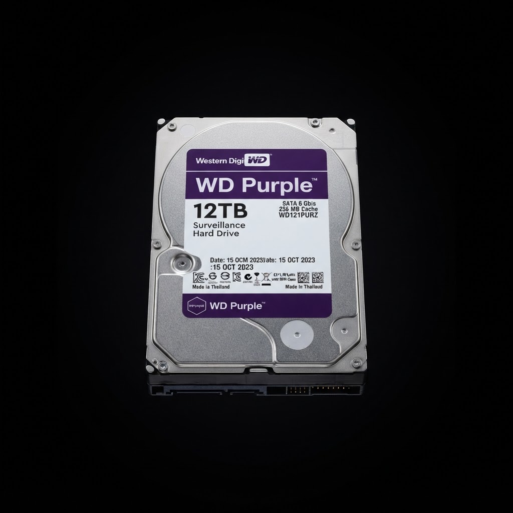 WD Purple 12TB Surveillance HDD