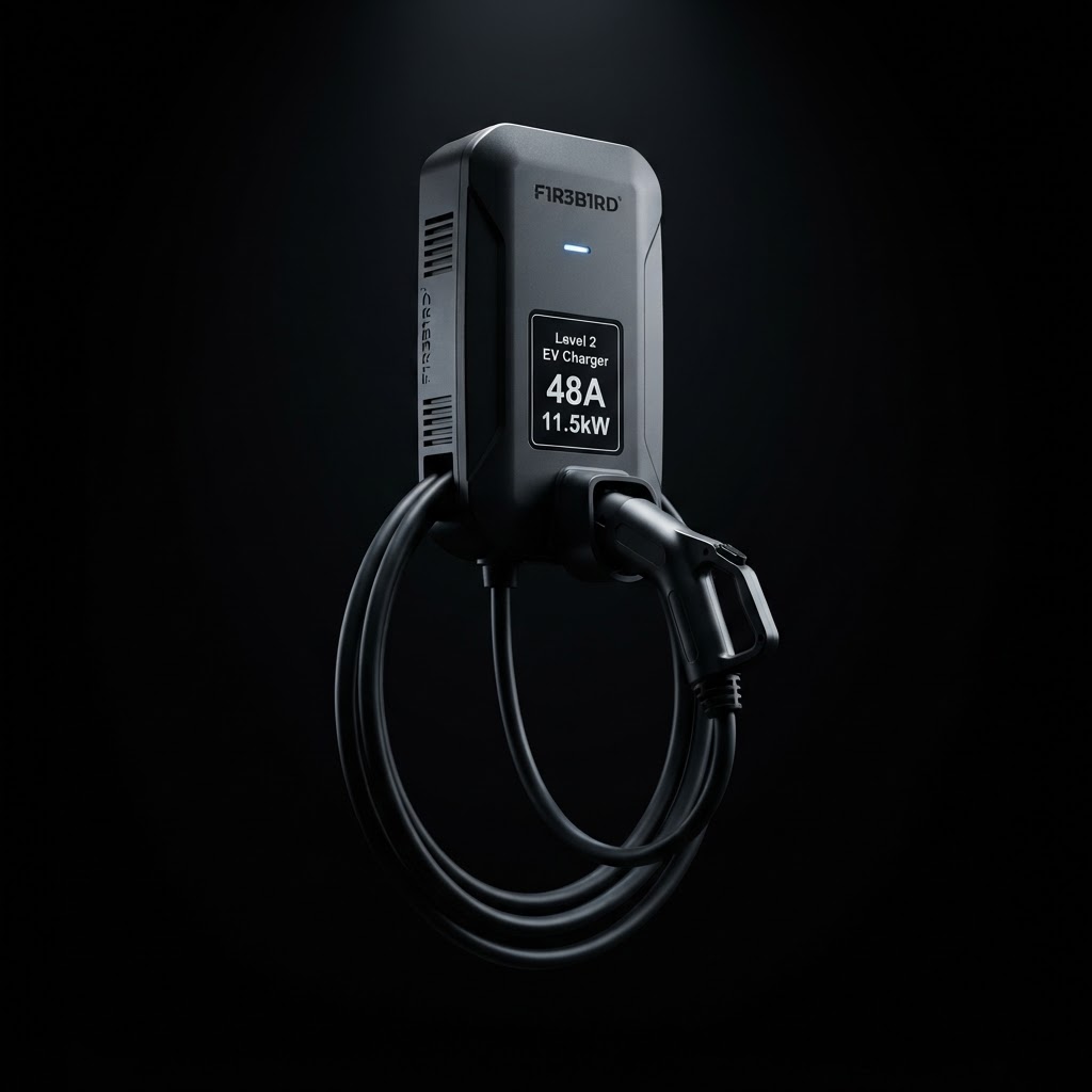 F1R3B1RD Level 2 Smart Home EV Charger (48A / 11.5kW)