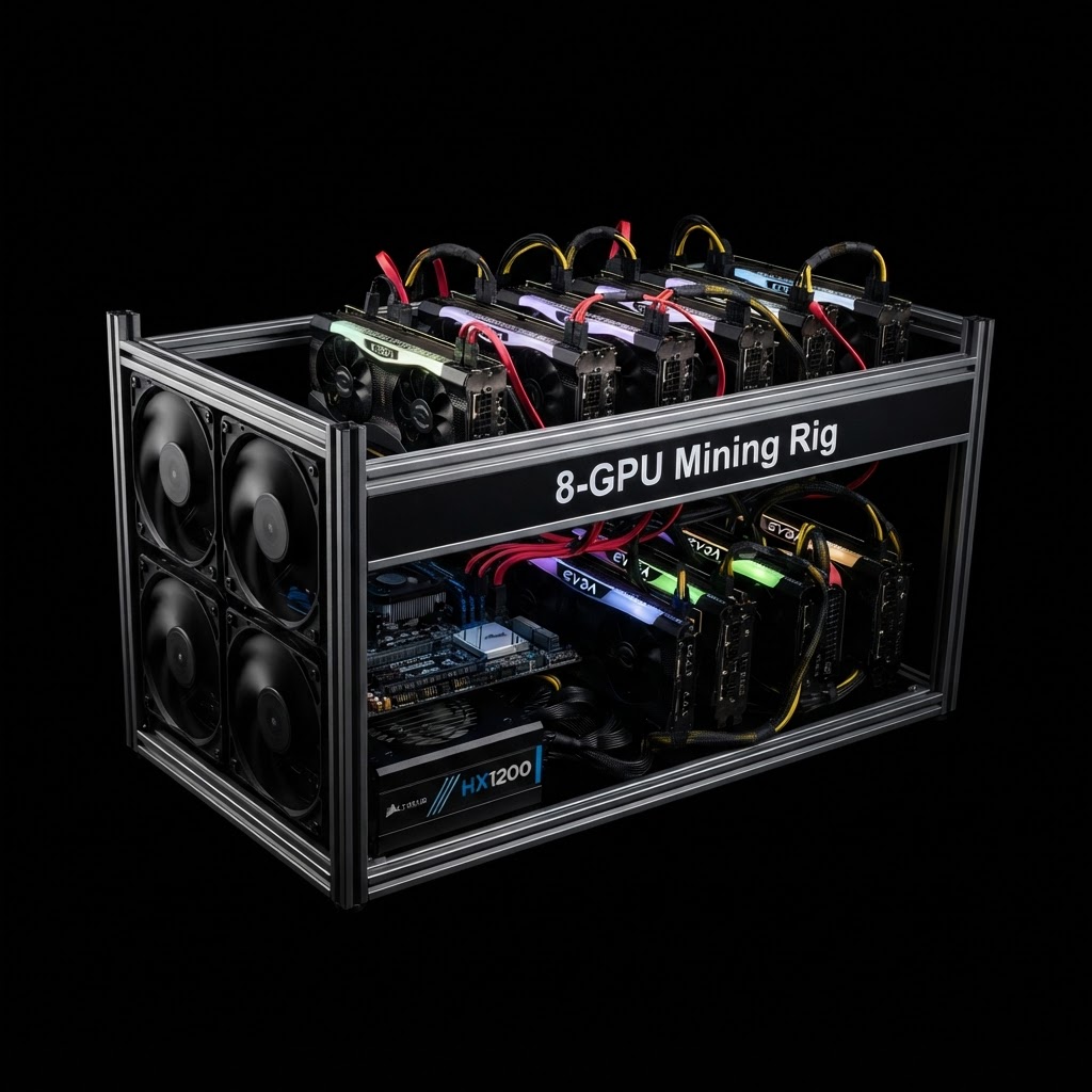 Apex 8-GPU Mining Rig
