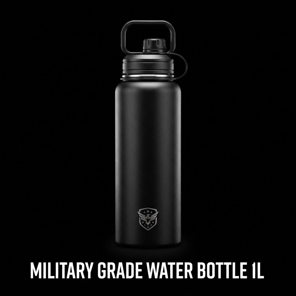 Military Grade Water Bottle 1L