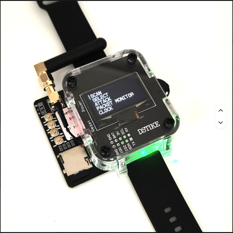 Wi-FI Deauther Hacking Watch