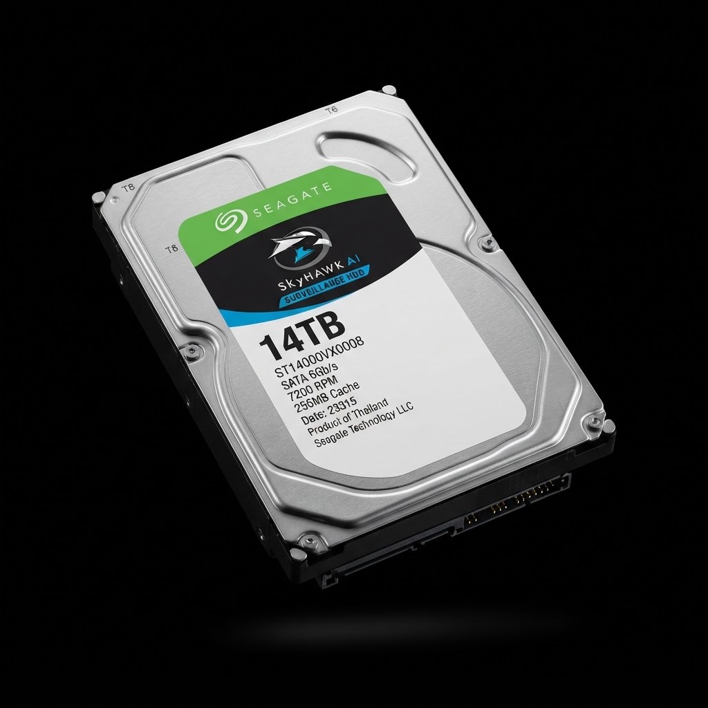 Seagate SkyHawk AI 14TB Surveillance HDD