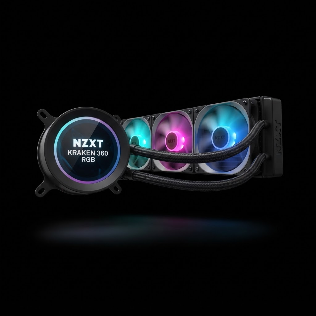 NZXT Kraken 360 RGB AIO Liquid Cooler