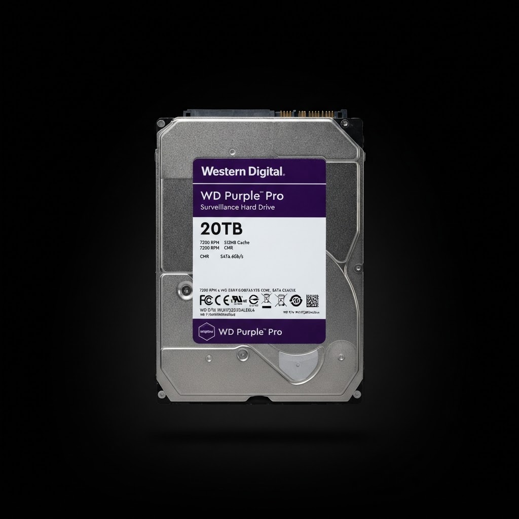 WD Purple Pro 20TB Surveillance HDD