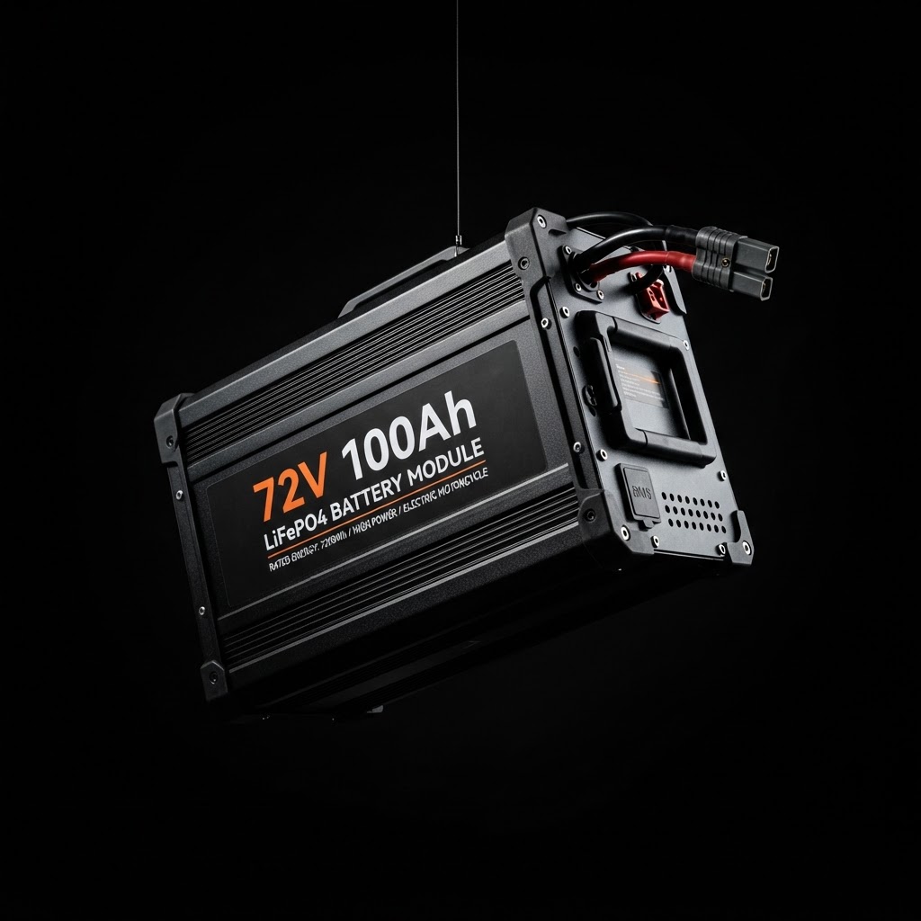 72V 100Ah Lithium Battery Pack (E-Motorcycle)
