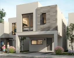 Casa Moderna con Piedra y Ventanal en Cumbres