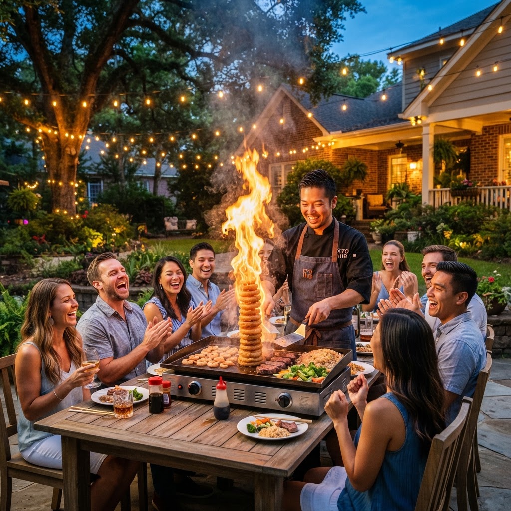 Summer Hibachi Party at Home: Freedom Hibachi Brings Guaranteed Fun to South Carolina