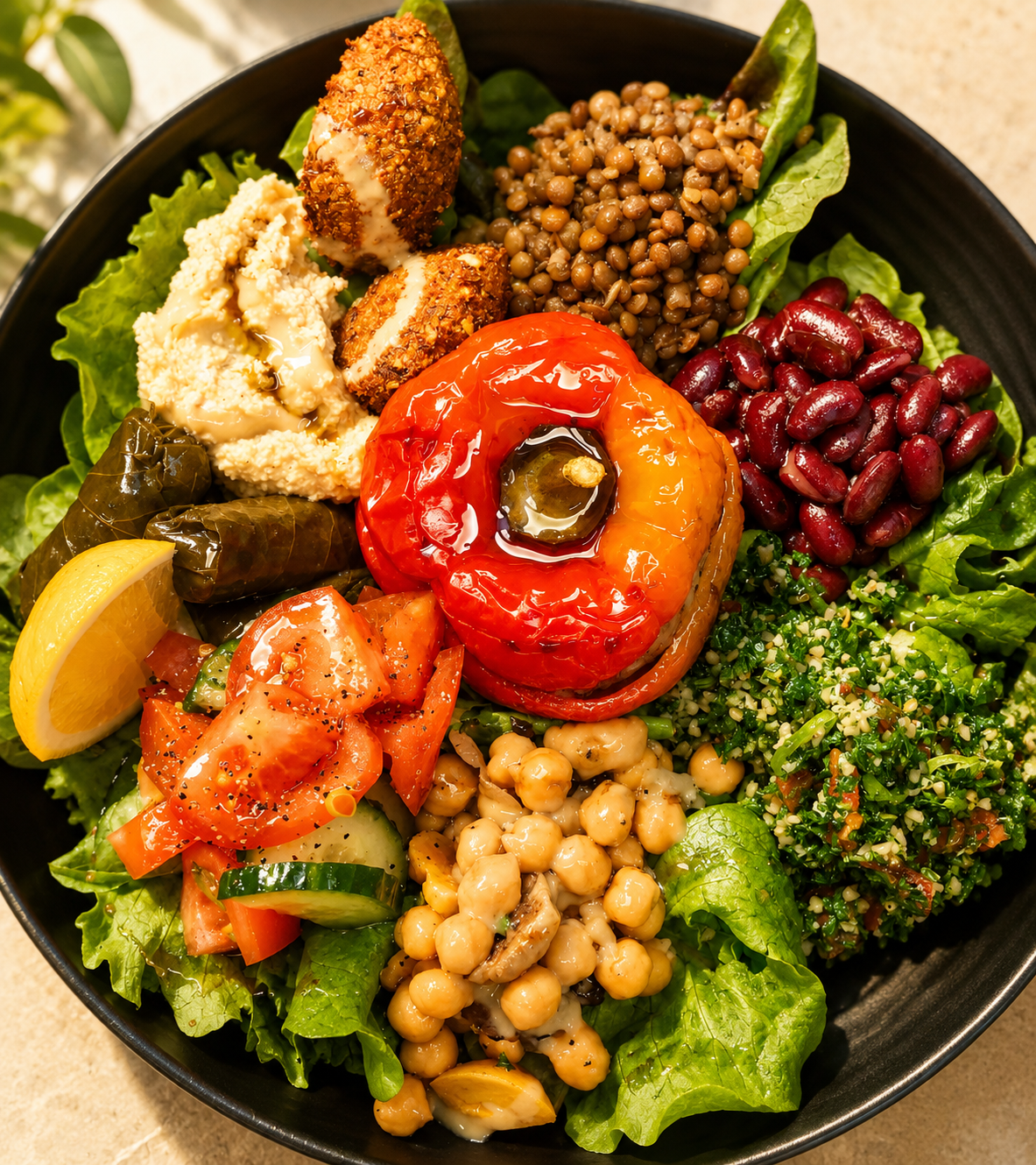 Mediterranean mixed grill plate