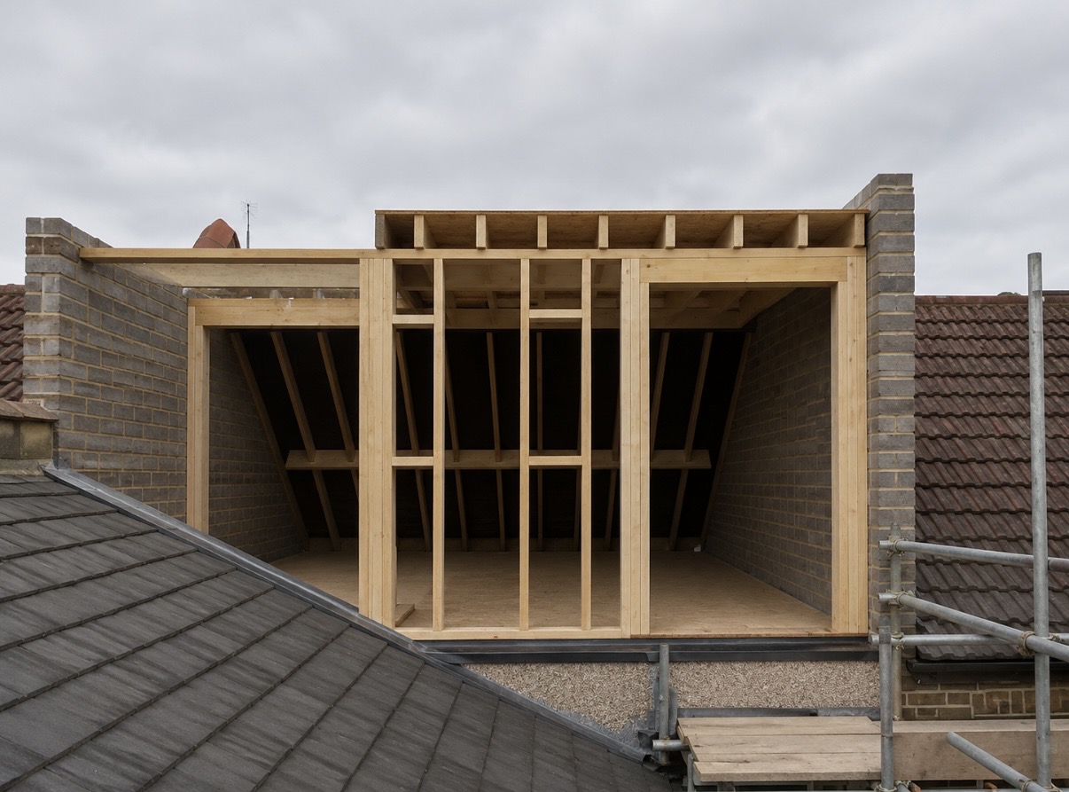 DORMER LOFT CONVERSION - LOFT CONVERSIONS construction project