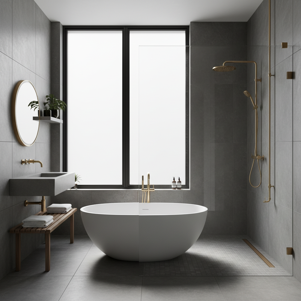 Completed Bathroom Renovation