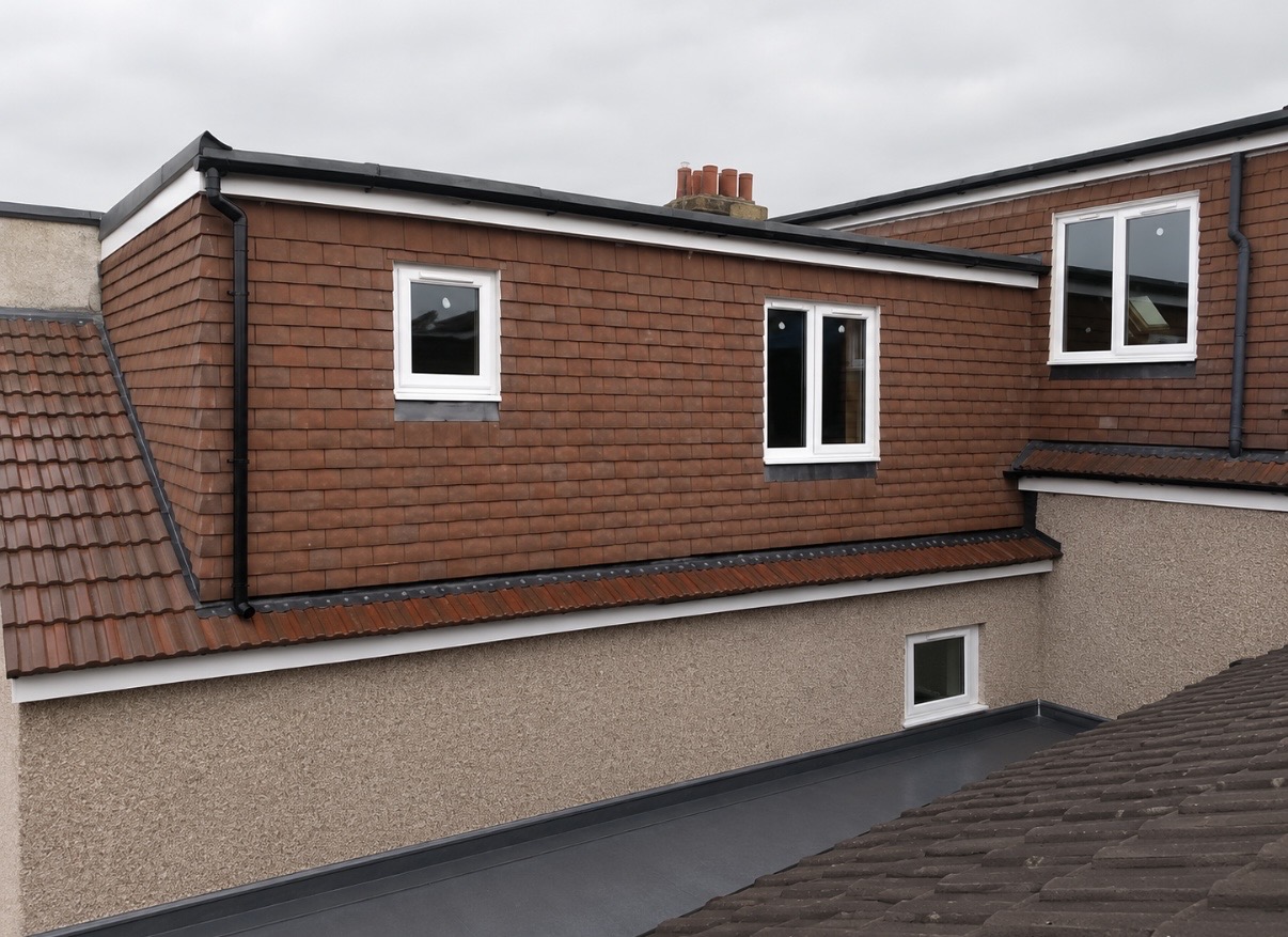 DORMER SID ELEVATION - LOFT CONVERSIONS construction project