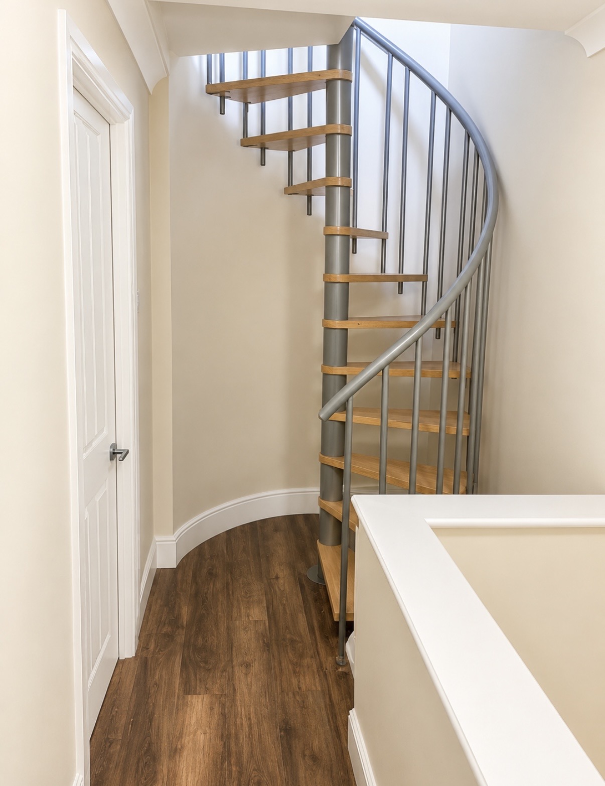 SPIRAL STAIRCASE - CARPENTRY construction project
