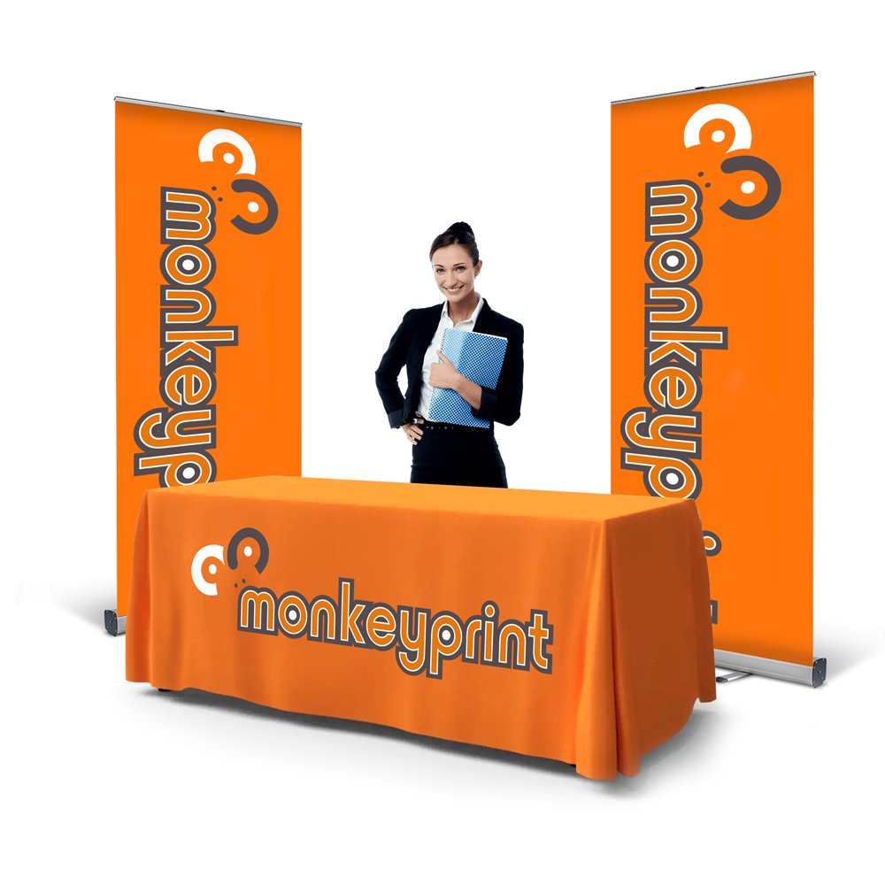 Tablecloth & Roller Banner Bundle