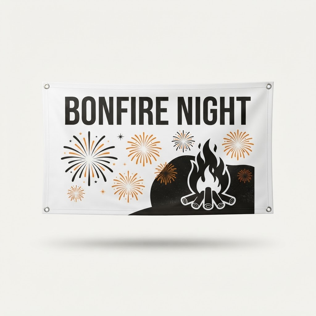 Guy Fawkes PVC Banner - Design Online 