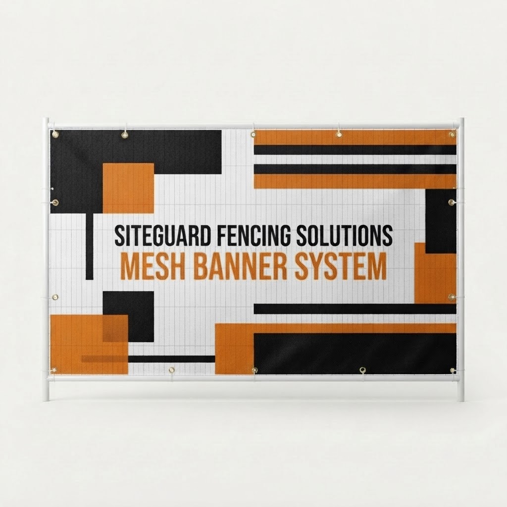 Eco Heras Fencing Banner