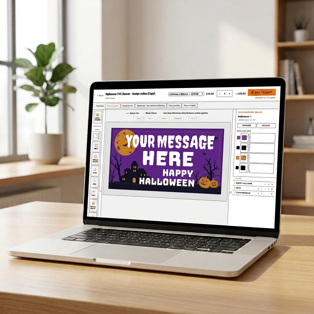 Printed banners - design online — online designer