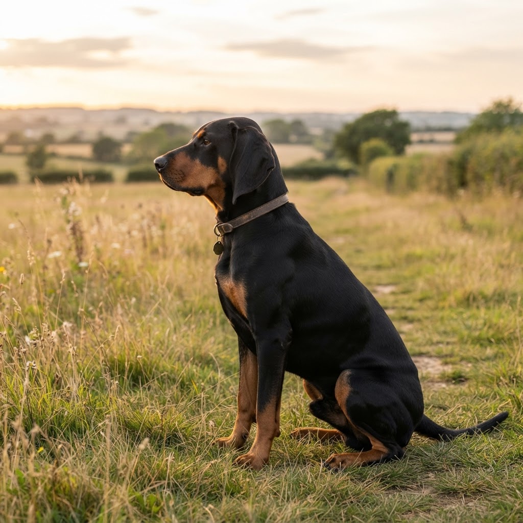Black and Tan Coonhound photo 2