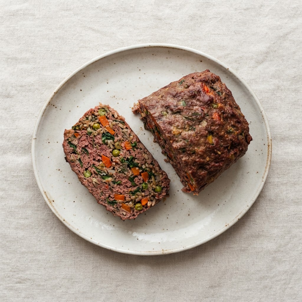 Beef & Vegetables Cooked Loaf