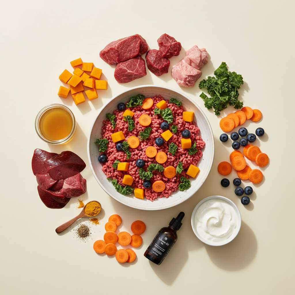 Premium ceramic bowl of Majestik Fresh with wholefood ingredients