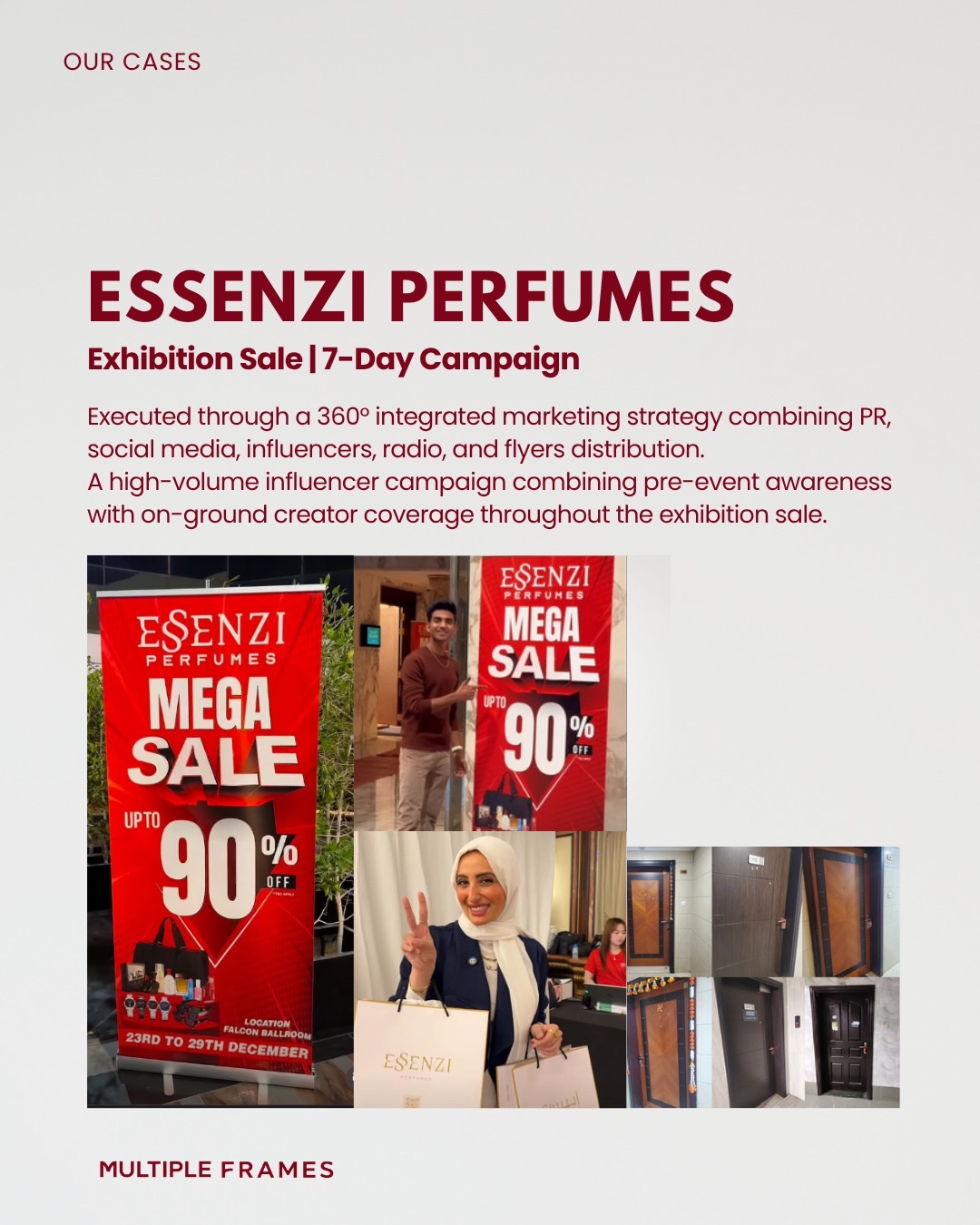 Essenzi Perfumes mega sale banner